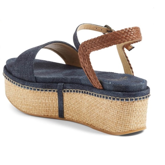 Stuart Weitzman Shoes - Stuart Weitzman Yourway Denim Platform Sandal
